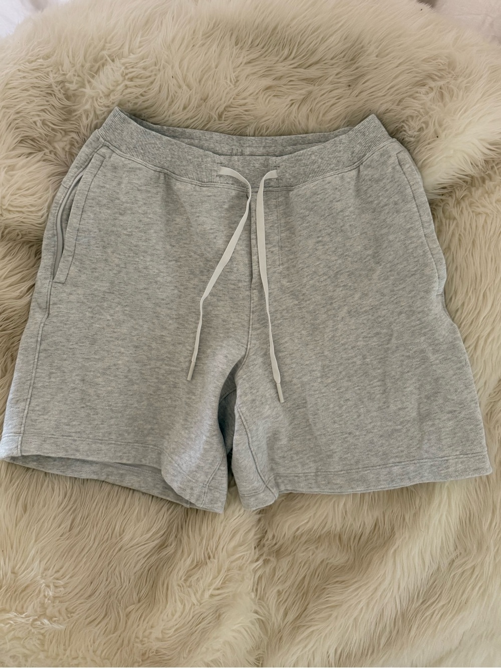 Gray Lululemon shorts